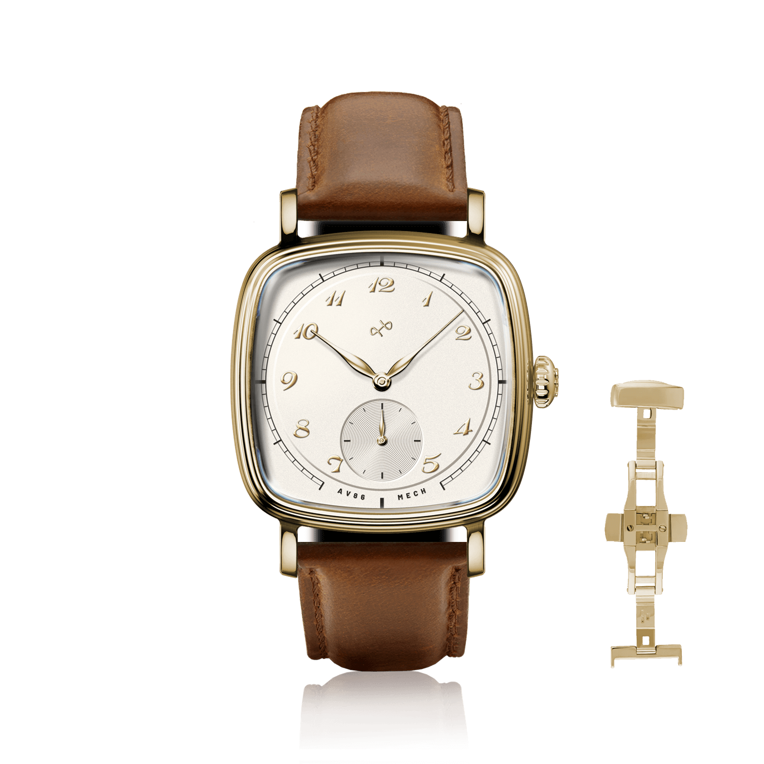 1954 Amalfi Mechanical, Gold / Off White