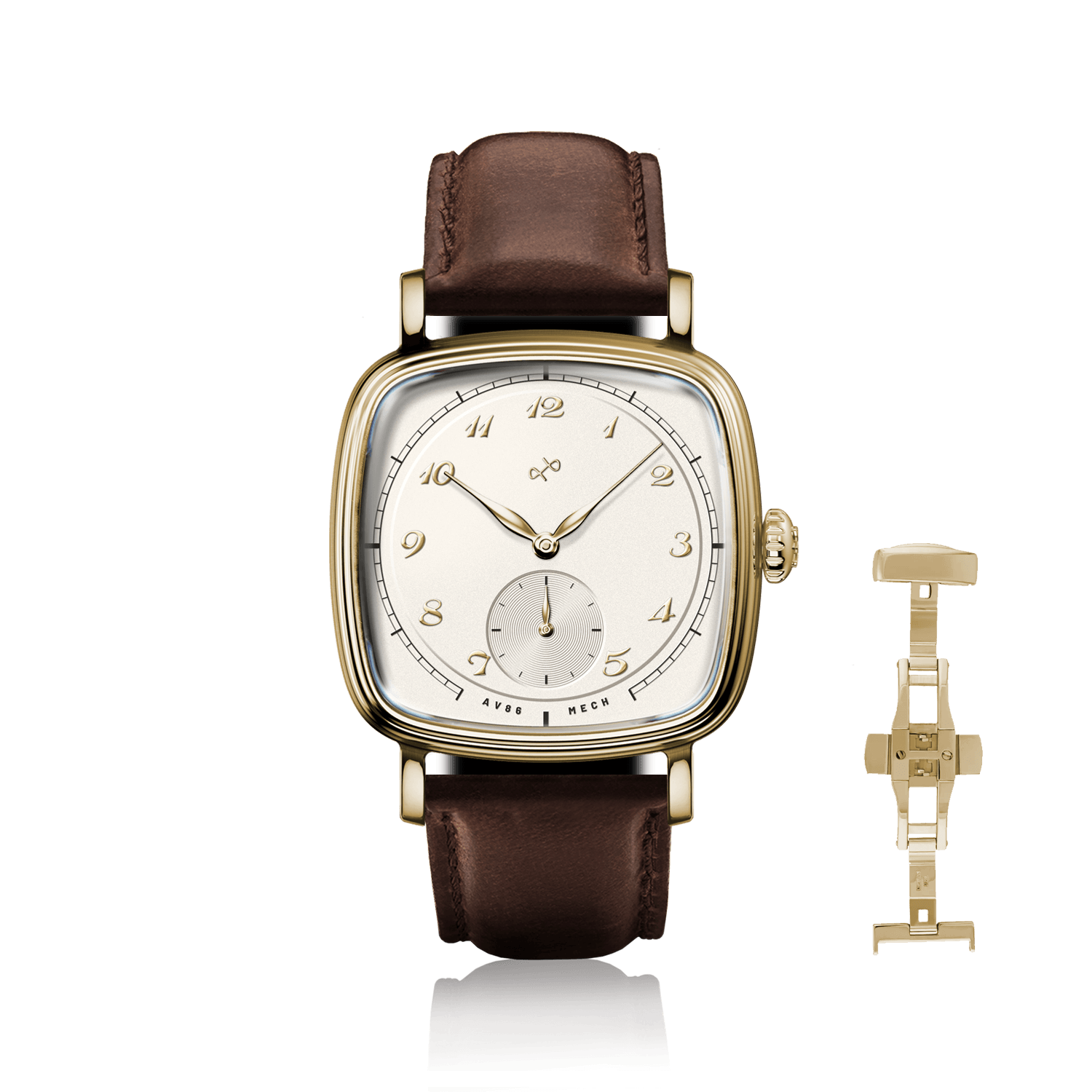 1954 Amalfi Mechanical, Gold / Off White