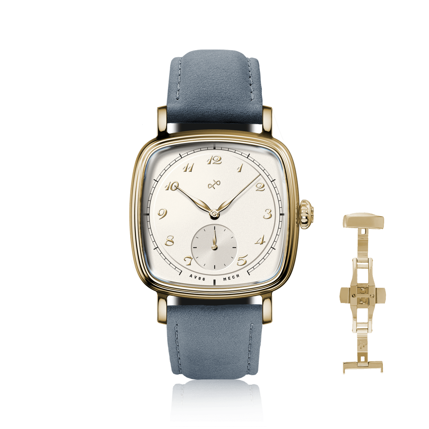 1954 Amalfi Mechanical, Gold / Off White