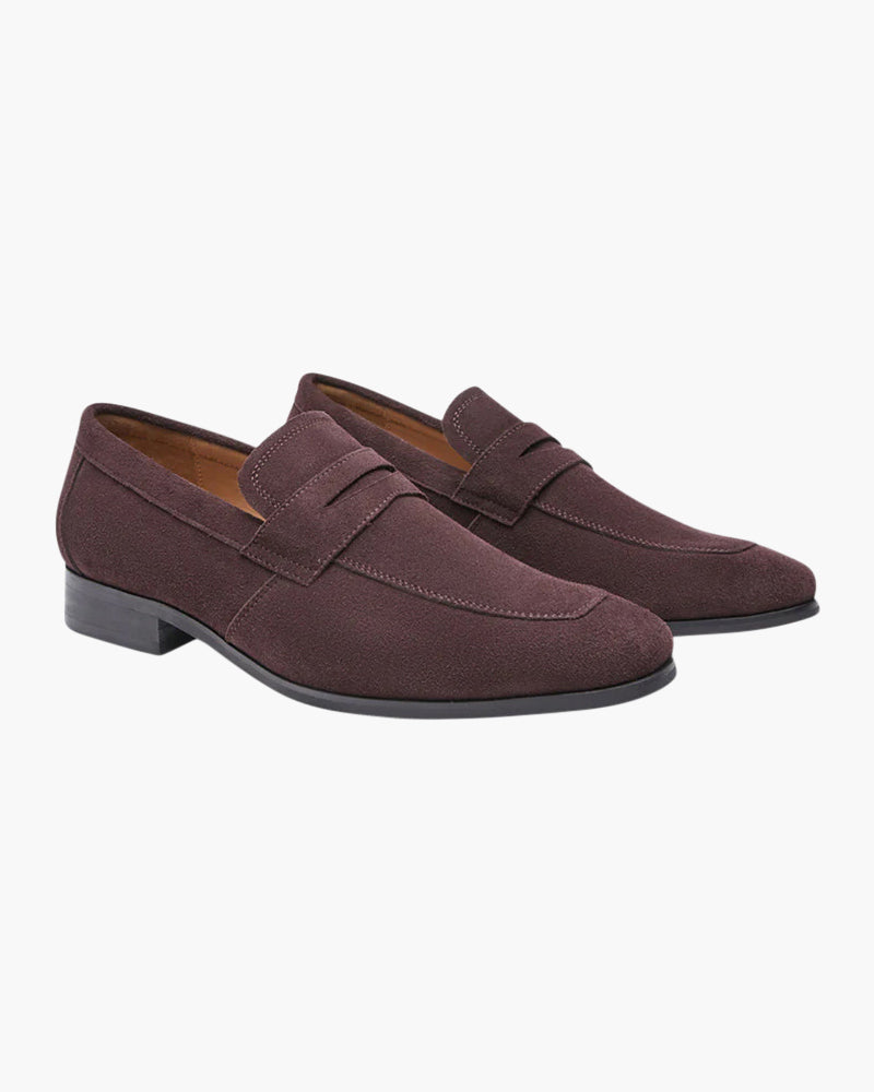 Penny Loafers in Suede Thamestrade