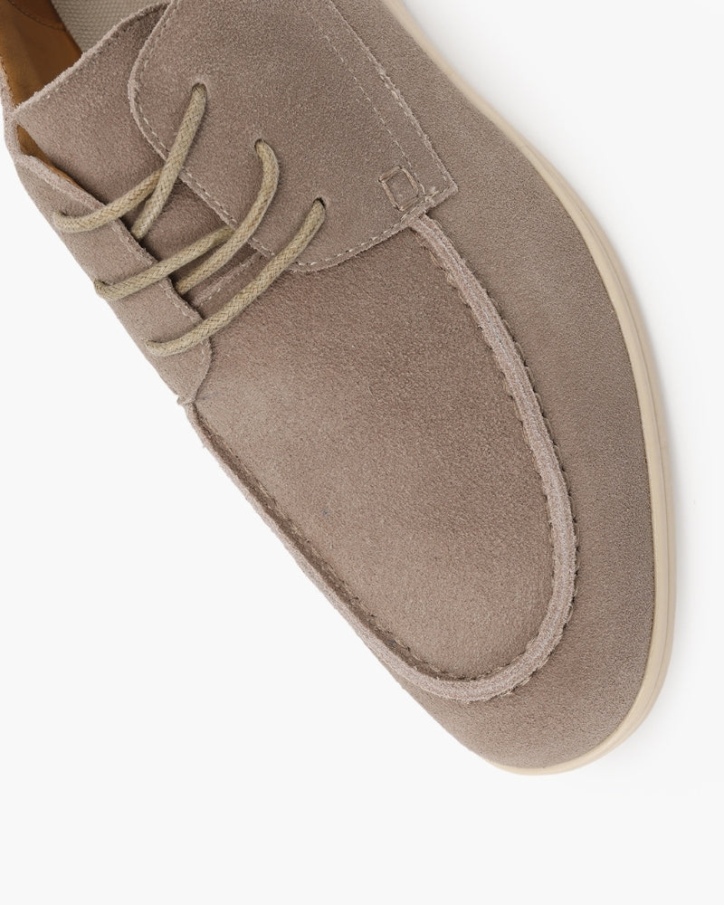 Premium Lace-Up Suede Shoes