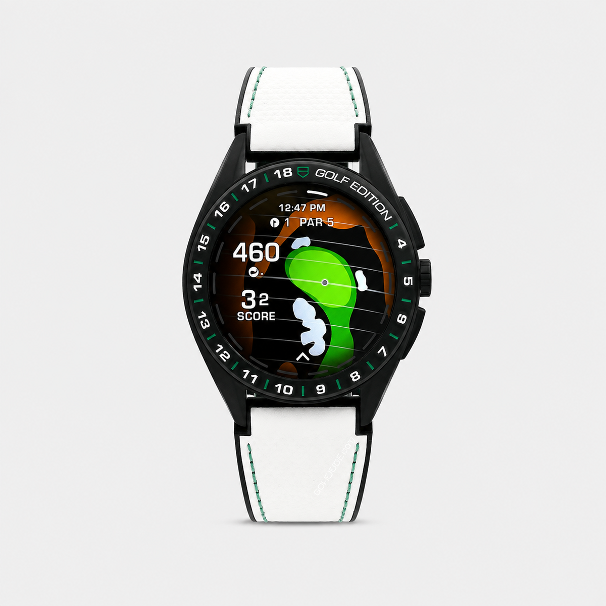 TAG Heuer Connected Calibre E4 Golf Edition 45 mm Titanium Smartwatch