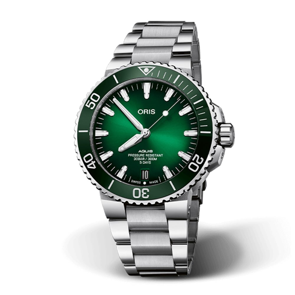 Oris Aquis Date Calibre 400 Green 43.5 mm