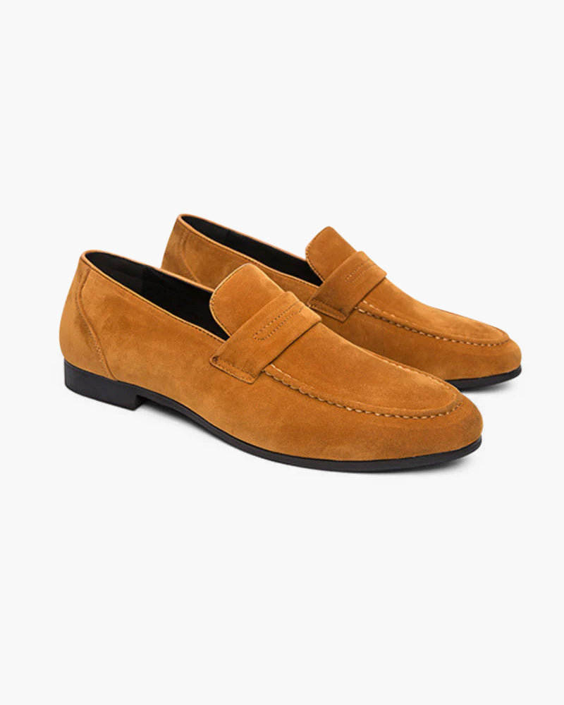 Penny Loafers in Suede Thamestrade