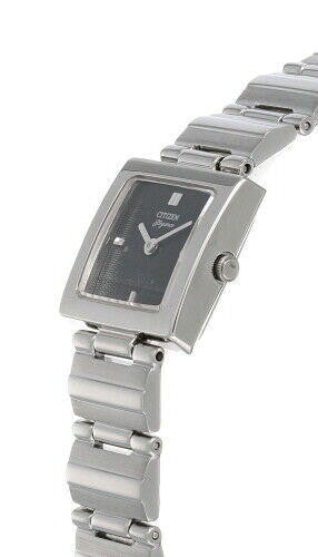 Citizen Black Dial Stainless Steel Women's Watch