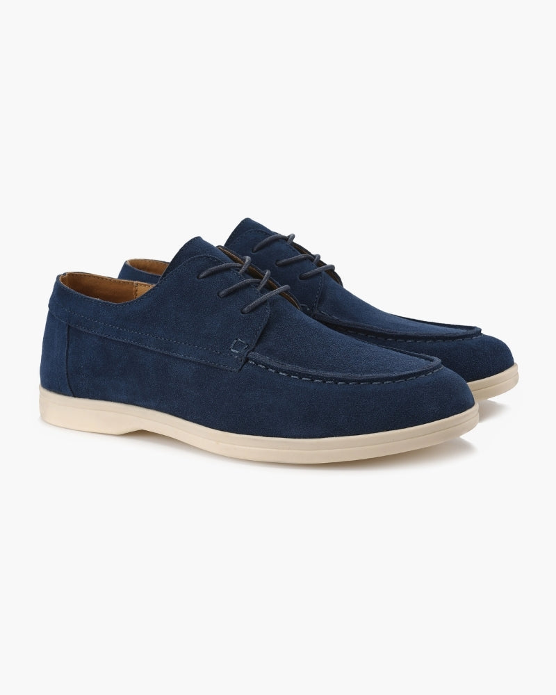 Premium Lace-Up Suede Shoes
