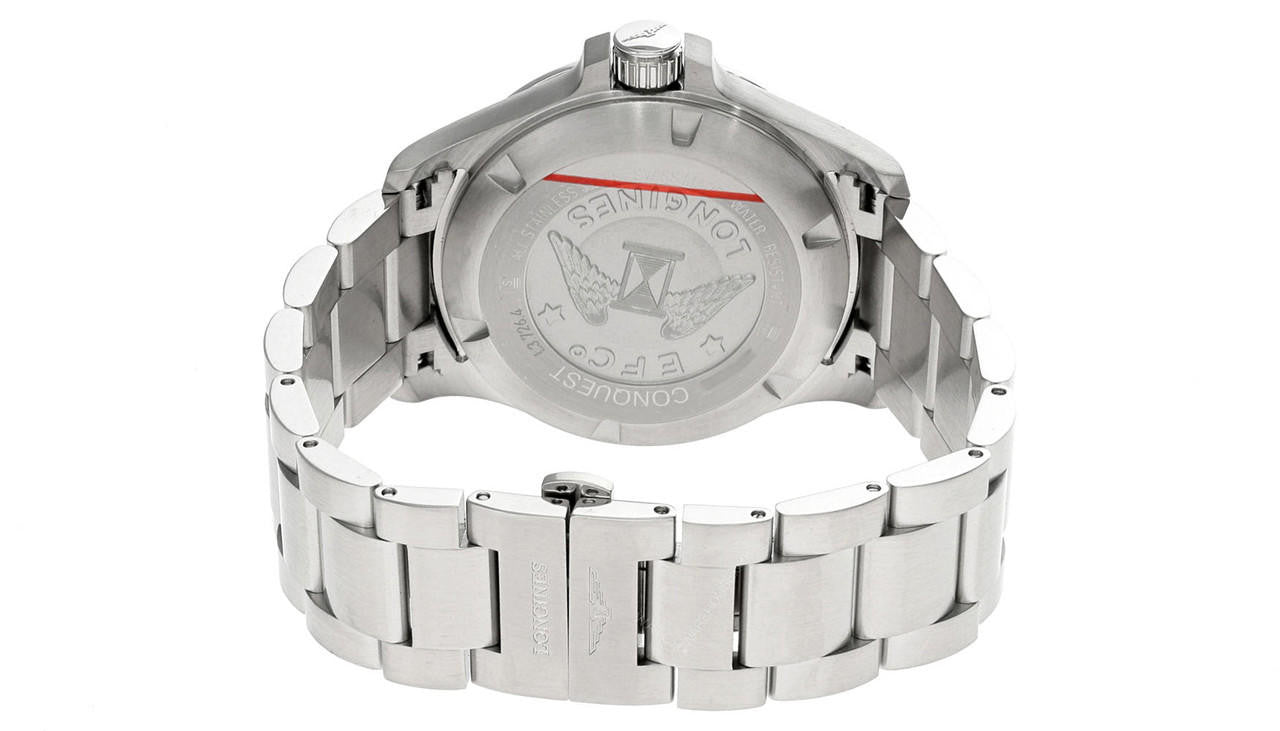LONGINES Conquest V.H.P Stainless Steel 43 mm Silver Dial Men's Watch