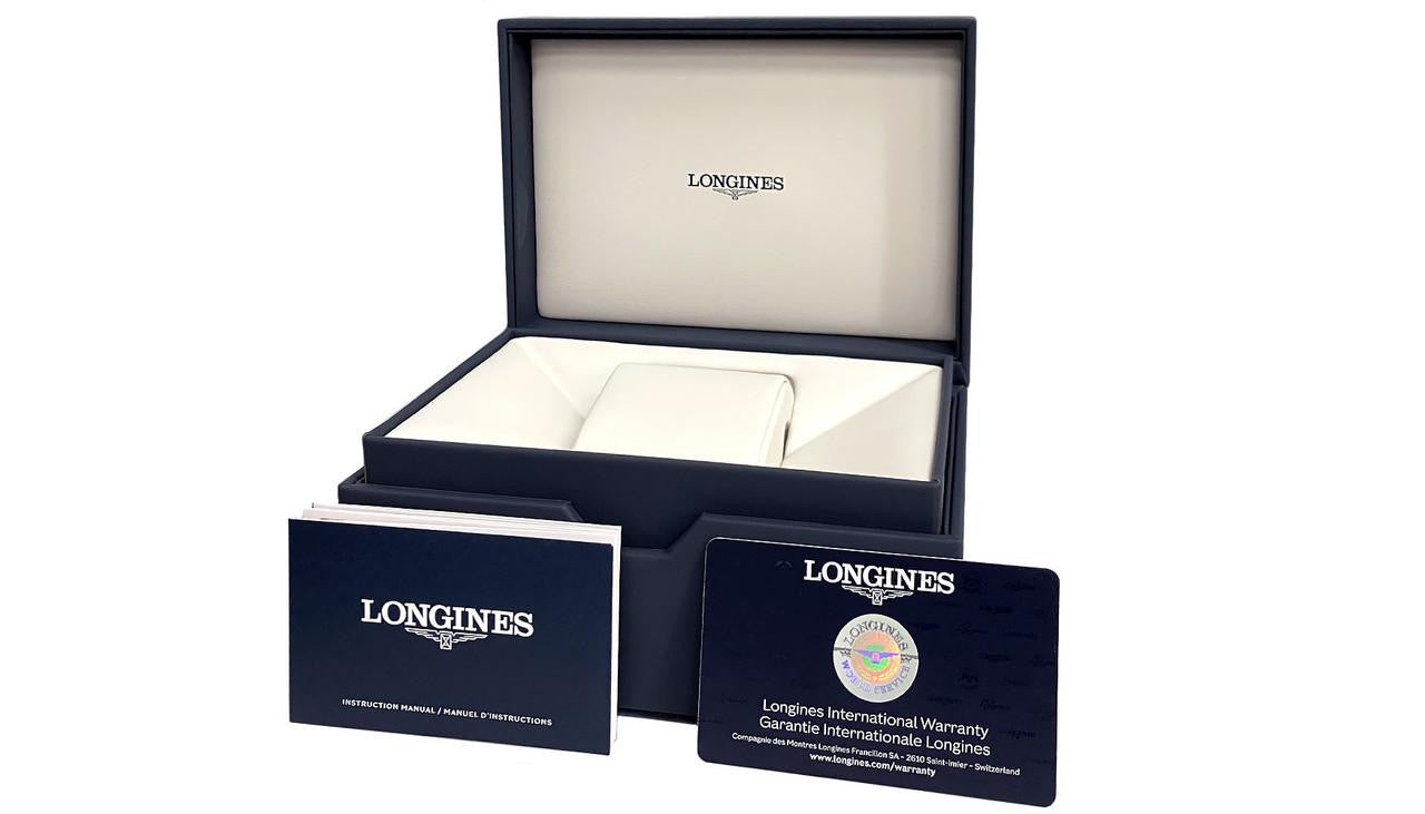 LONGINES Evidenza Automatic 30 mm Green Dial Leather Women's Watch