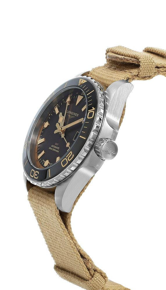 LONGINES GMT HydroConquest Automatic 41 mm Brown Dial Men's Watch