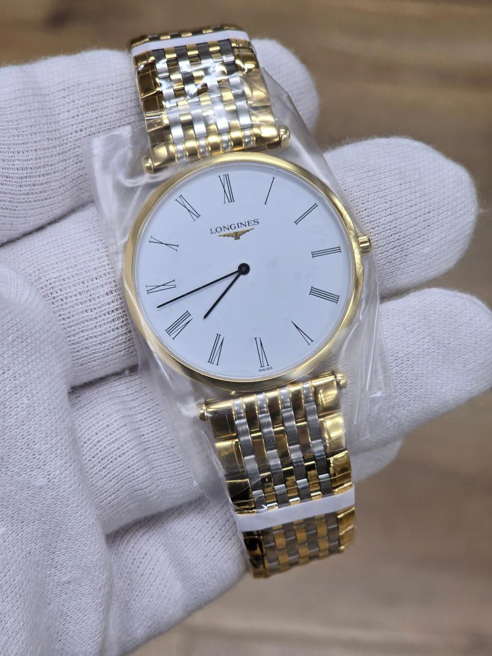 LONGINES La Grande Classique 33 mm Two-Tone Gold Unisex Watch
