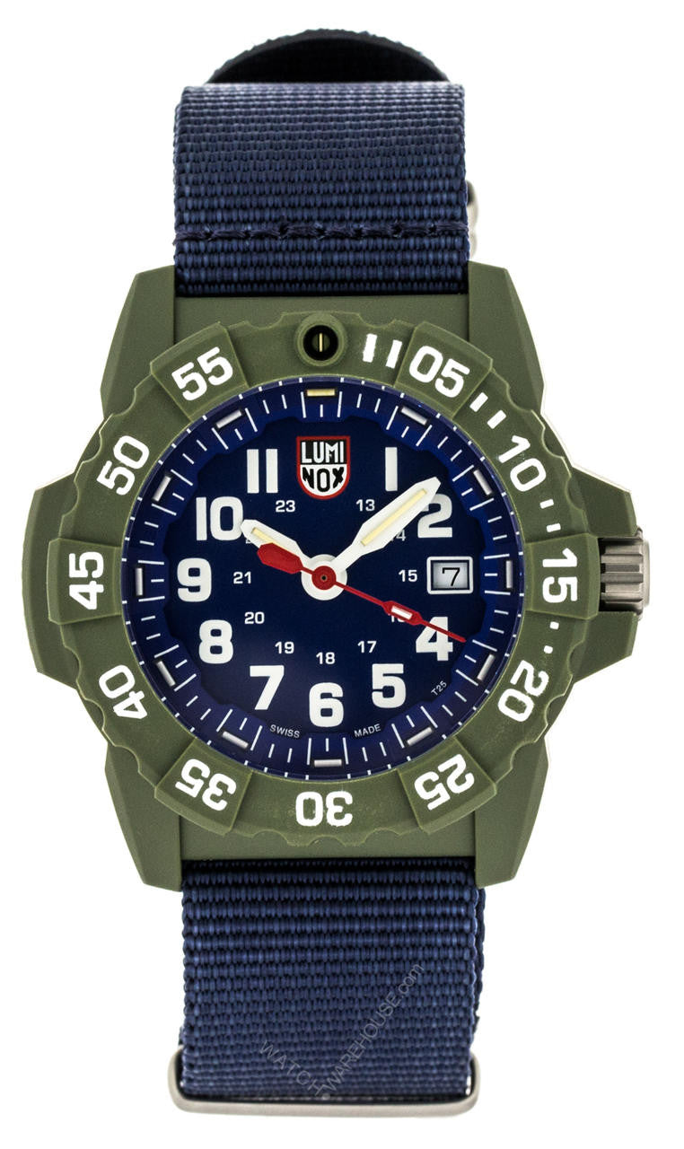LUMINOX Navy SEAL 45 mm Rotating Bezel Webbing NATO Watch