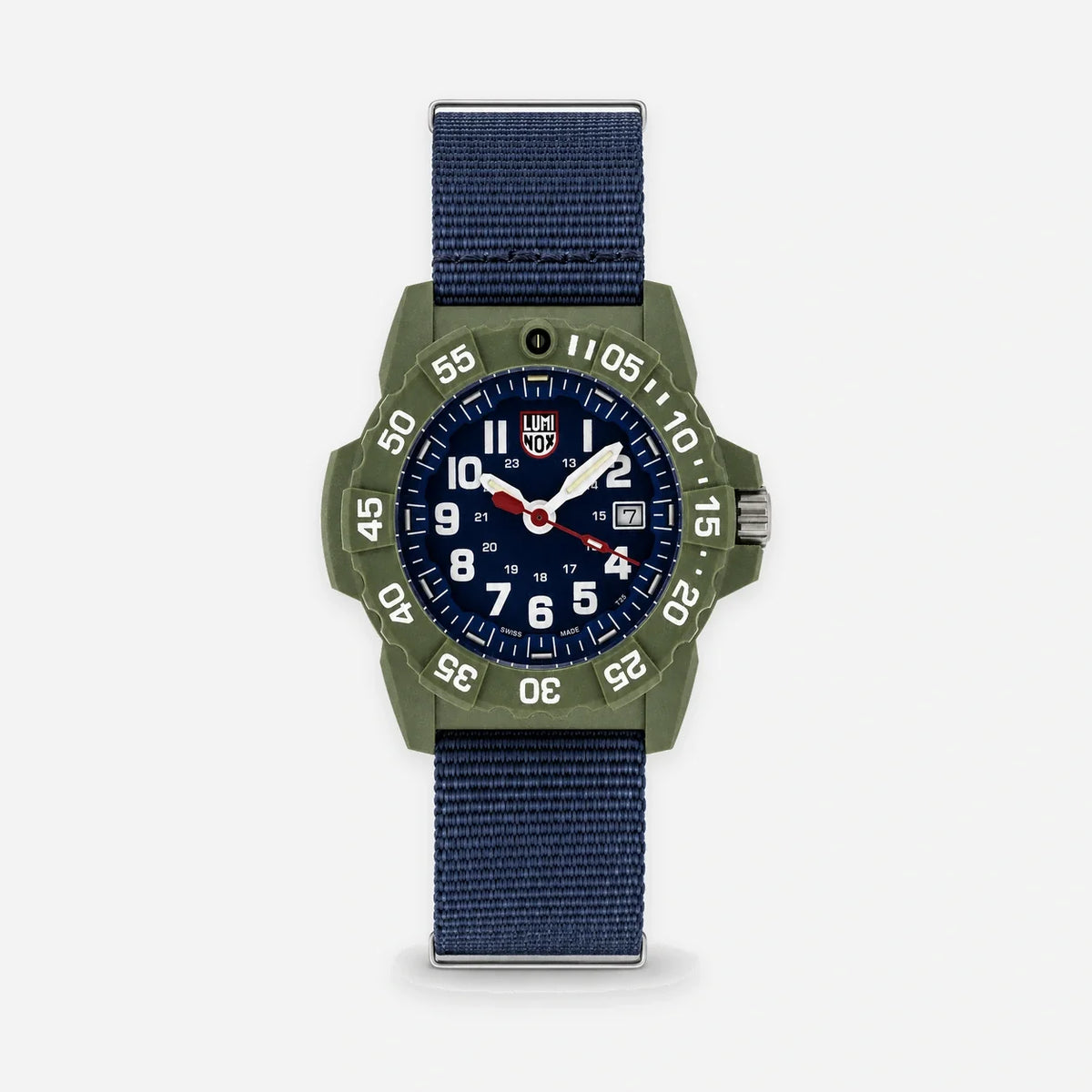 LUMINOX Navy SEAL 45 mm Rotating Bezel Webbing NATO Watch