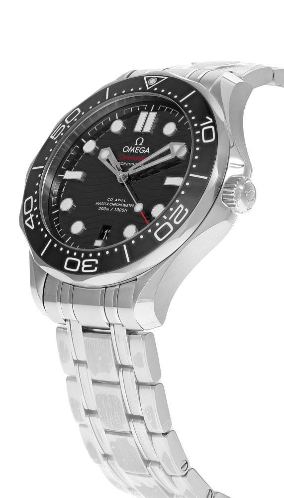 OMEGA Seamaster Automatic Stainless Steel 42 mm Black Dial Men's Watch