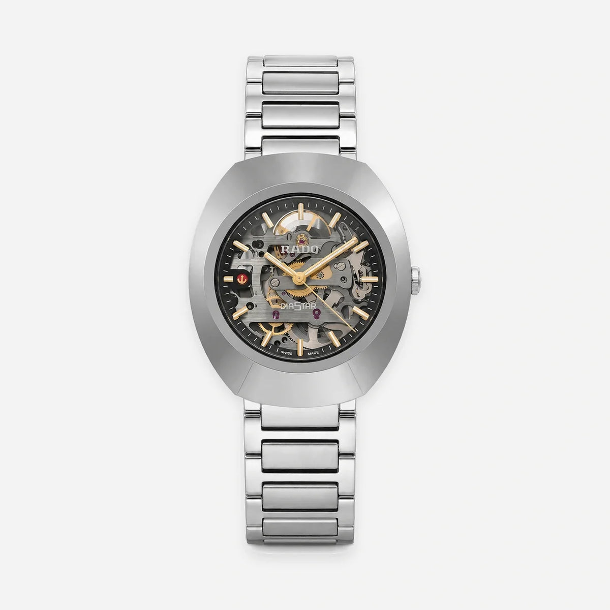 RADO DiaStar Original Automatic Stainless Steel 38 mm Skeleton Dial Men's Watch
