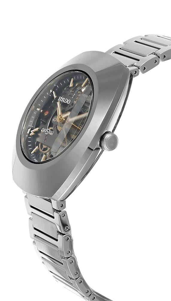 RADO DiaStar Original Automatic Stainless Steel 38 mm Skeleton Dial Men's Watch