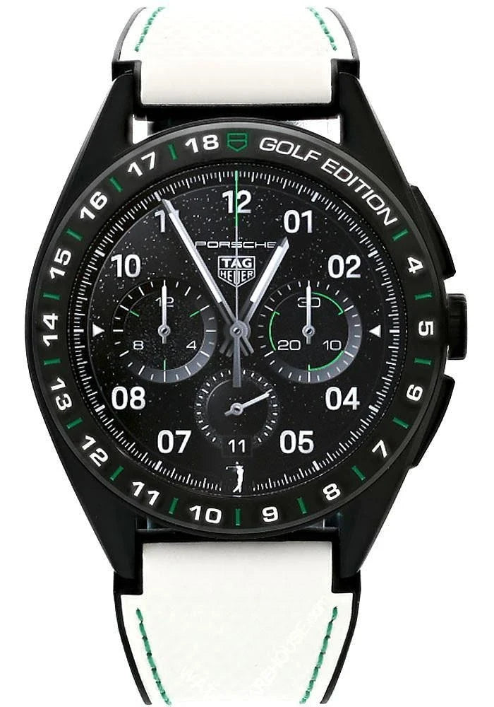 TAG Heuer Connected Calibre E4 Golf Edition 45 mm Titanium Smartwatch