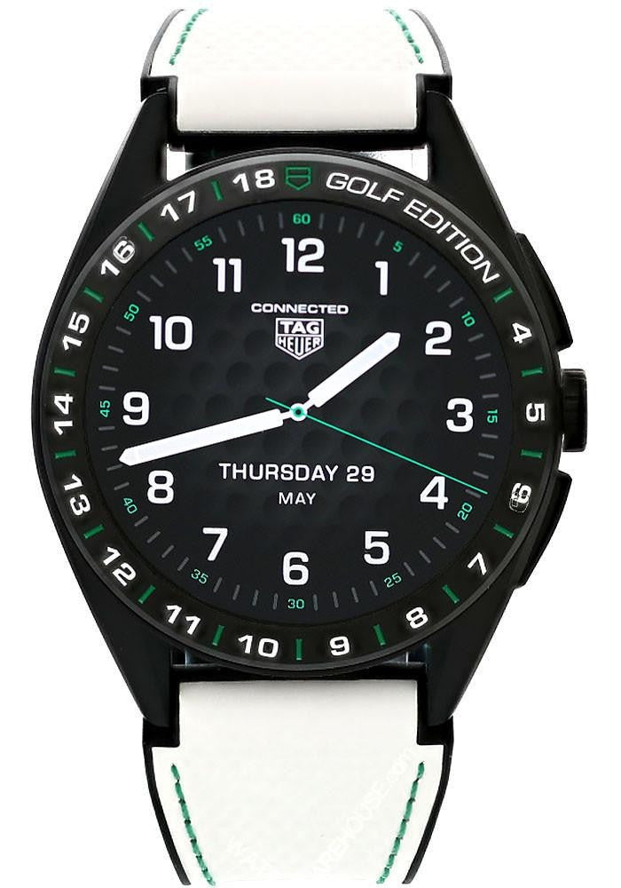 TAG Heuer Connected Calibre E4 Golf Edition 45 mm Titanium Smartwatch