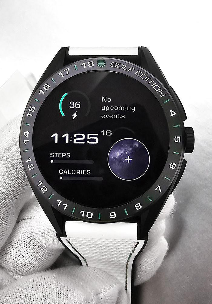 TAG Heuer Connected Calibre E4 Golf Edition 45 mm Titanium Smartwatch