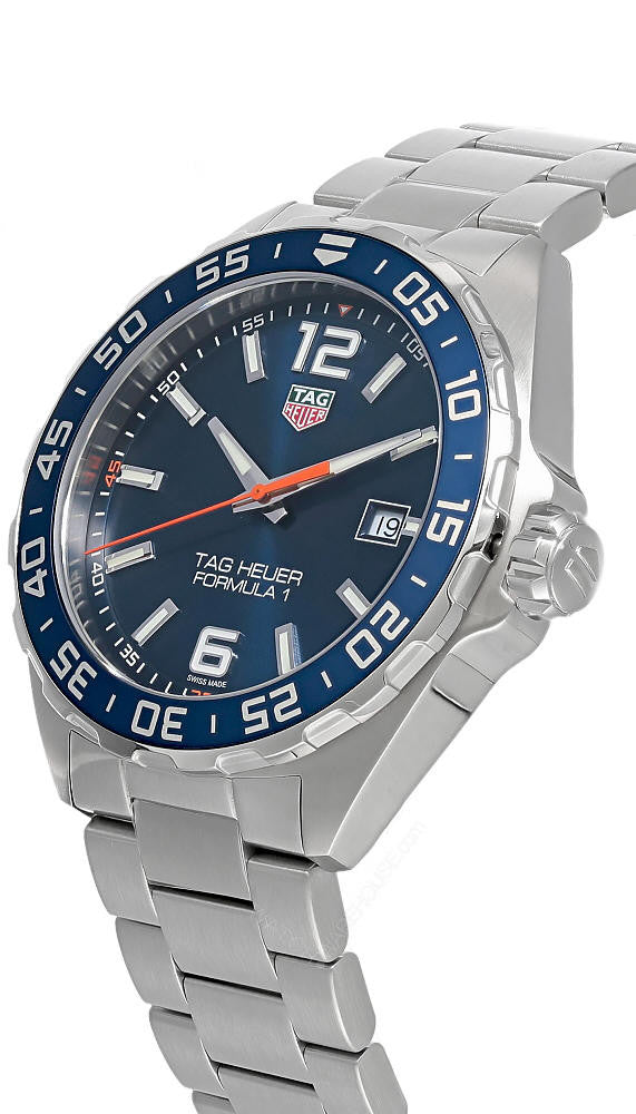 TAG HEUER Formula-1 Stainless Steel Blue Sunray Dial Men's Watch