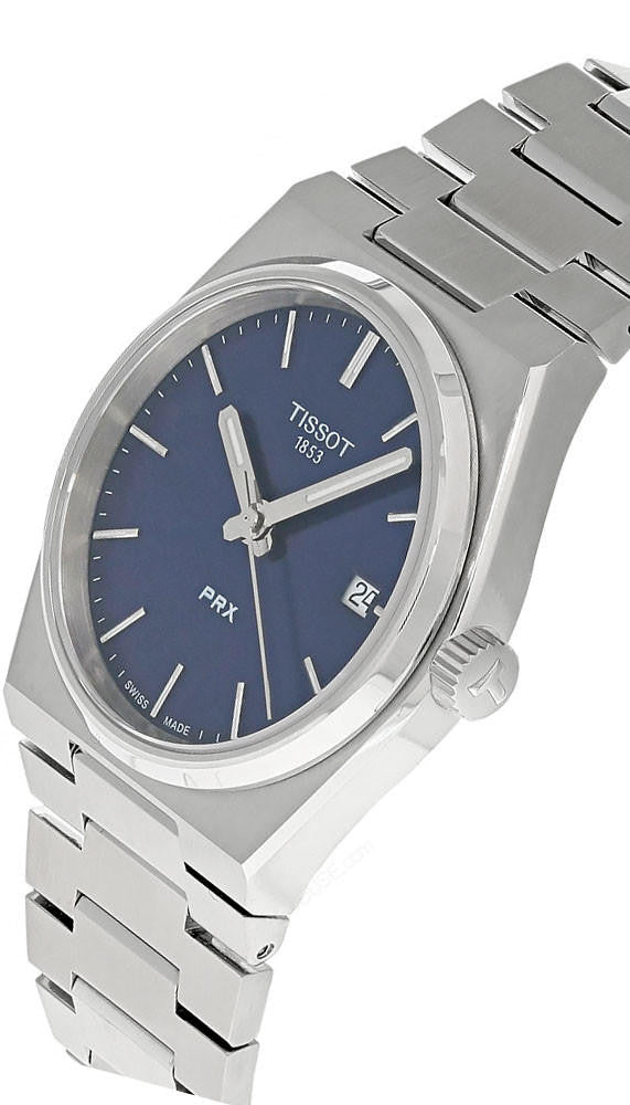 TISSOT PRX 35 mm Quartz Stainless Steel Blue Dial Unisex Watch