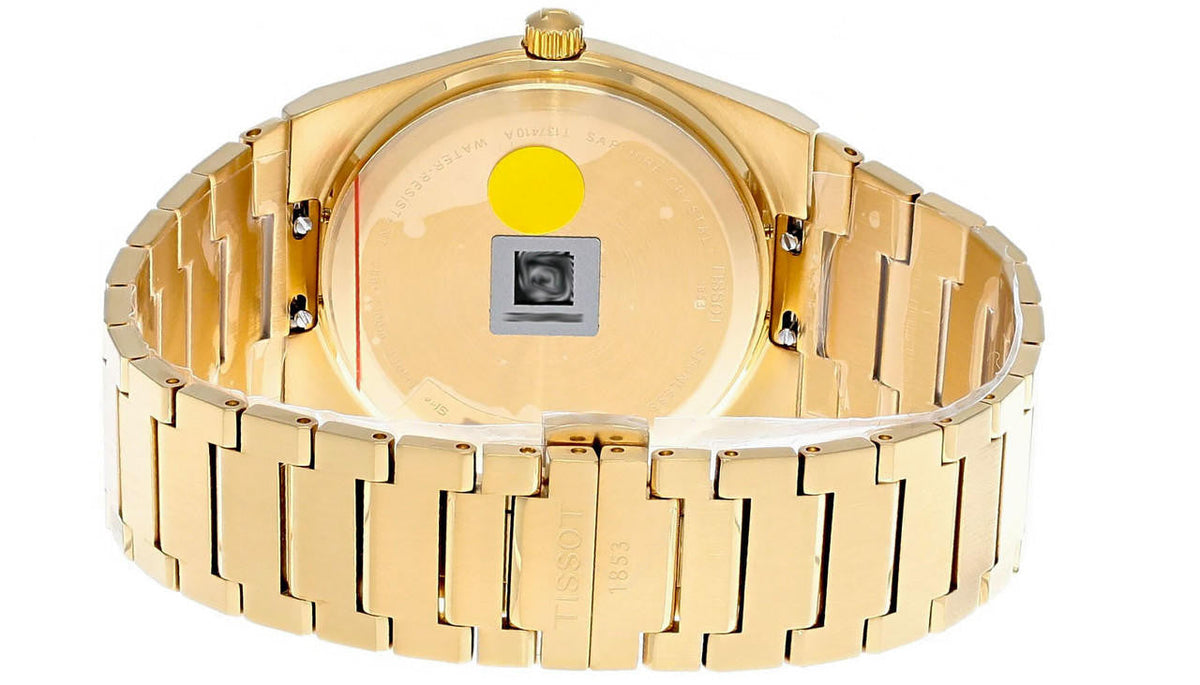 TISSOT PRX 39.5 mm Quartz Stainless Steel Gold Dial Men's Watch