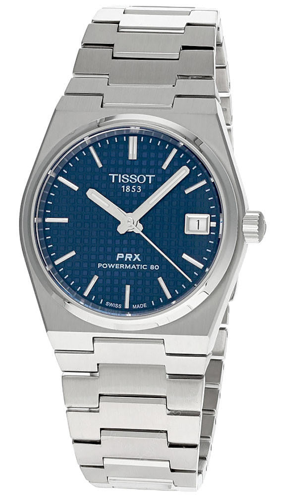TISSOT PRX Powermatic 80 35 mm Stainless Steel Blue Dial Unisex Watch