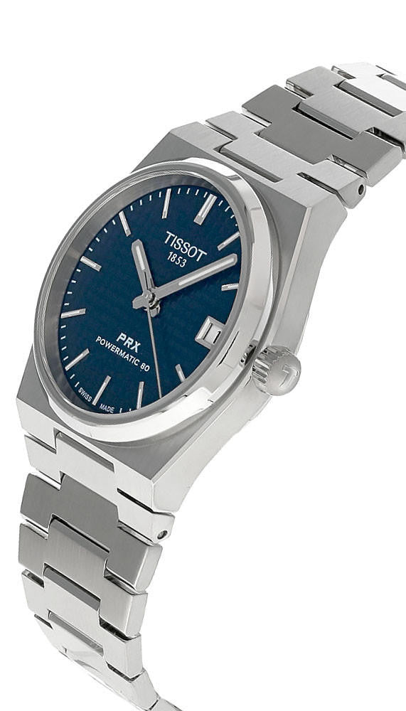 TISSOT PRX Powermatic 80 35 mm Stainless Steel Blue Dial Unisex Watch