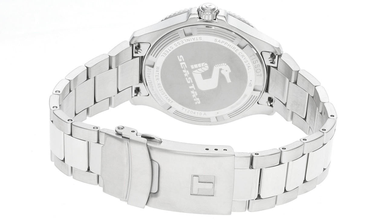 TISSOT Seastar 1000 40 mm Quartz Stainless Steel Blue Dial Men's Watch