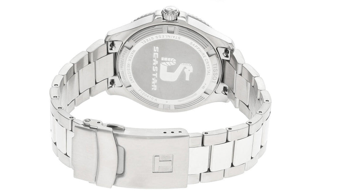 TISSOT Seastar 1000 Black Dial 40 mm Stainless Steel Men's Watch
