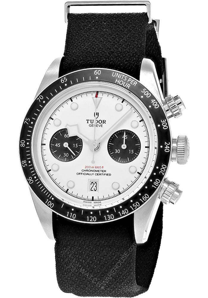 TUDOR Black Bay Chronograph Automatic 41 mm Fabric Strap Men's Watch
