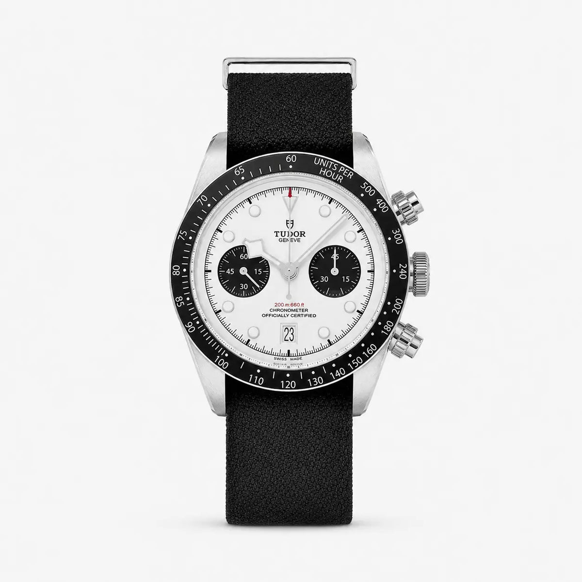 TUDOR Black Bay Chronograph Automatic 41 mm Fabric Strap Men's Watch