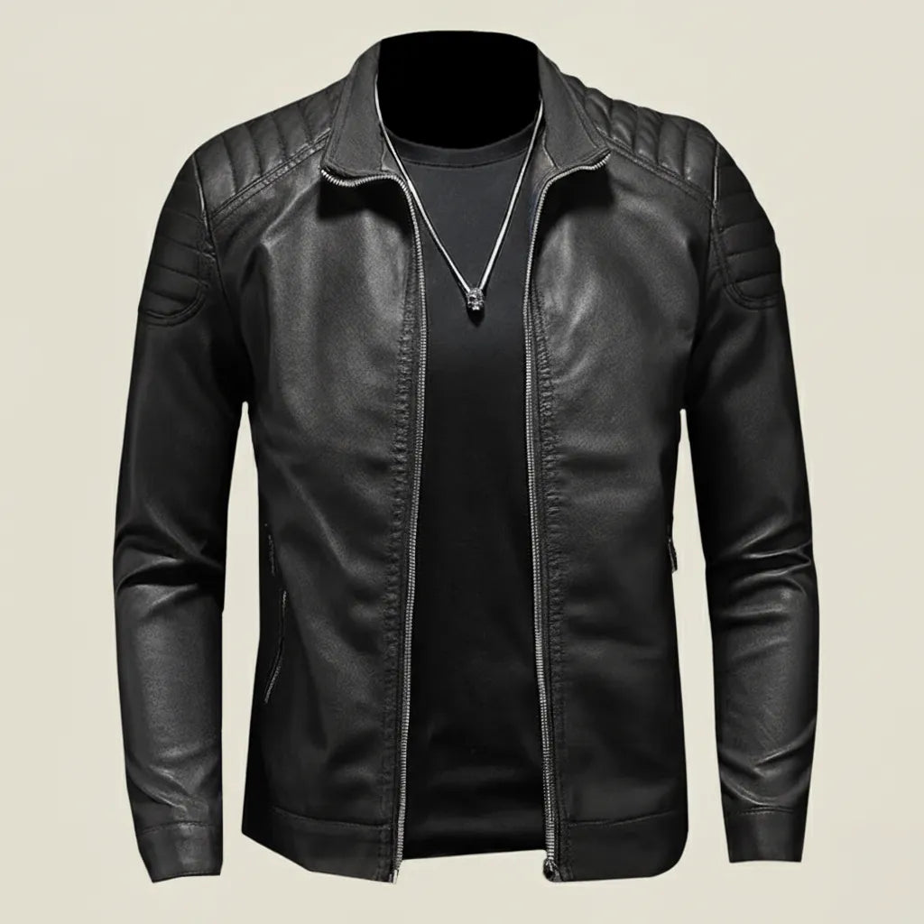 Robert Faux Leather Jacket