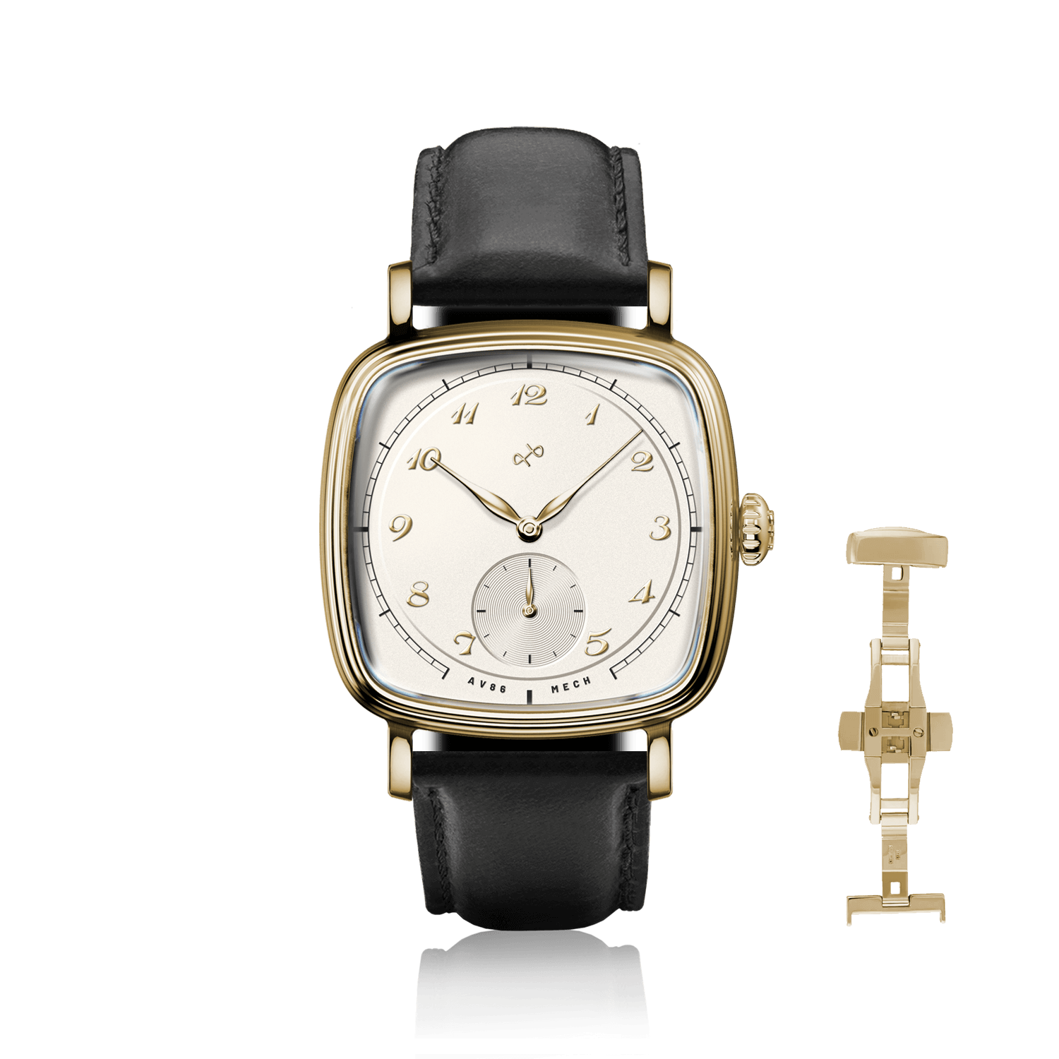 1954 Amalfi Mechanical, Gold / Off White