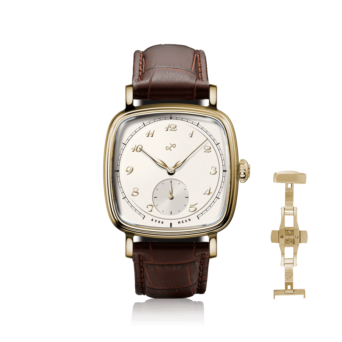 1954 Amalfi Mechanical, Gold / Off White