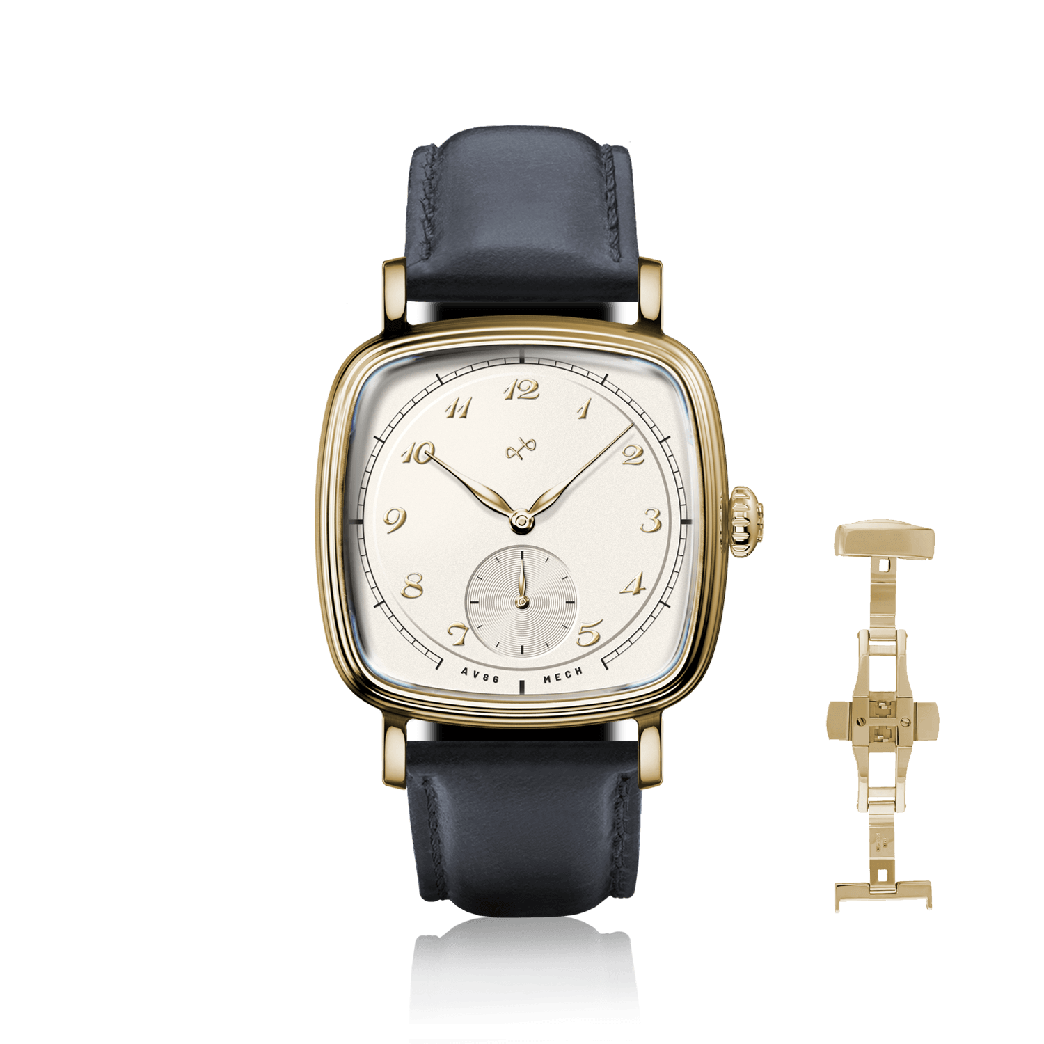 1954 Amalfi Mechanical, Gold / Off White