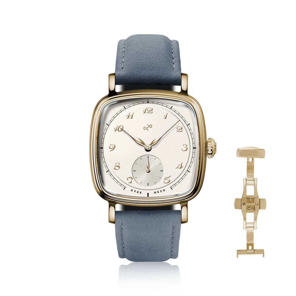 1954 Amalfi Mechanical, Gold / Off White