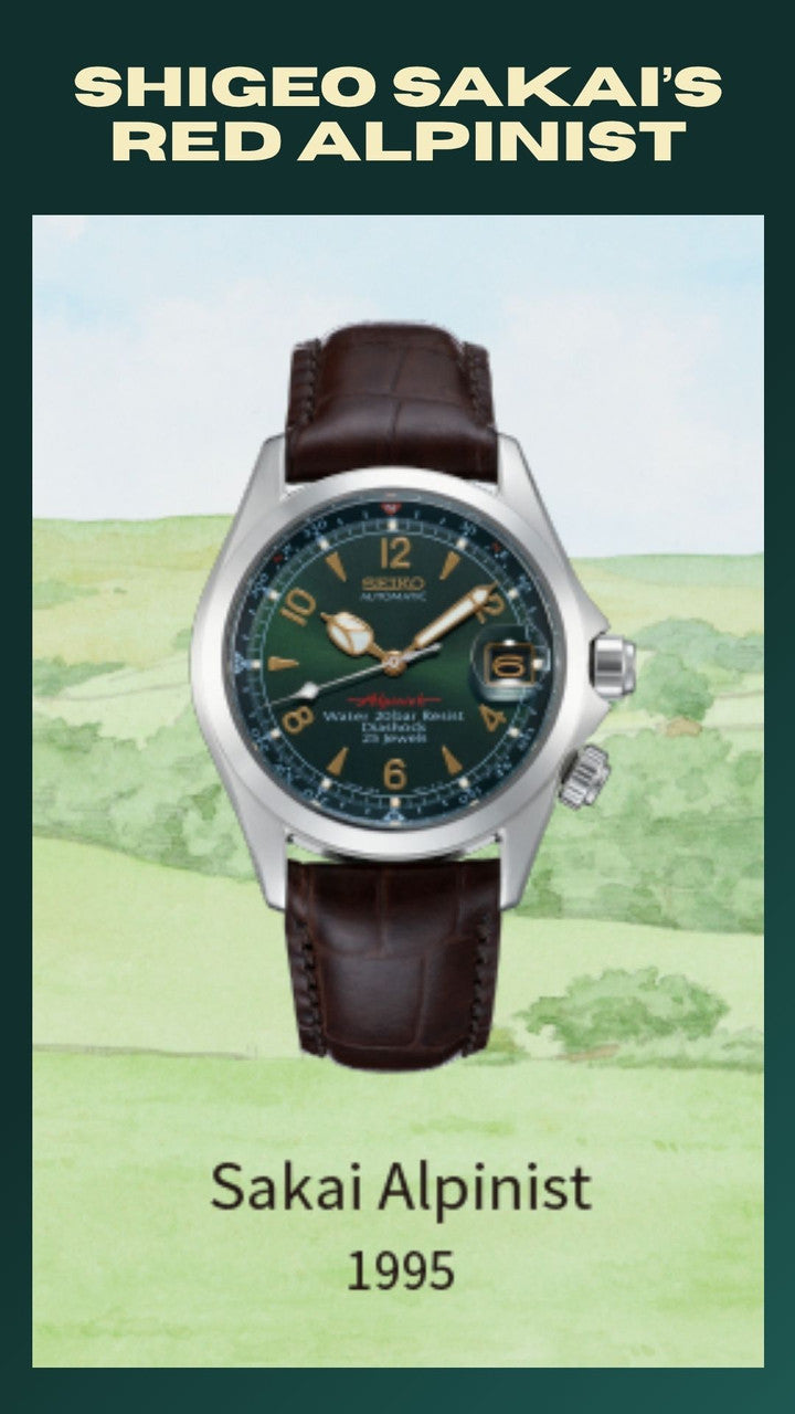 Seiko Prospex Alpinist Watch | 39.5 mm | Automatic | Black