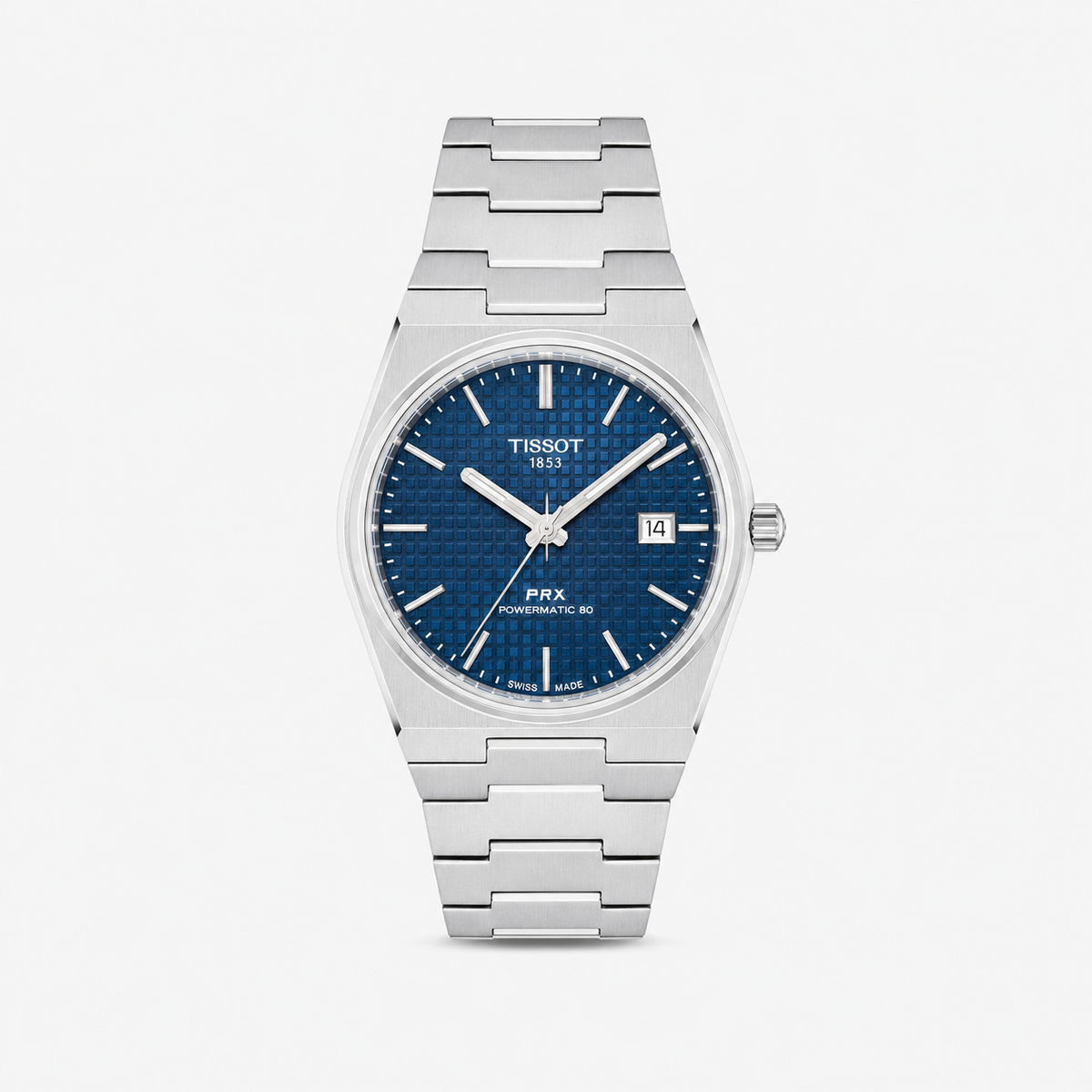 TISSOT PRX Powermatic 80 40 mm Stainless Steel Blue Dial Men's Watch