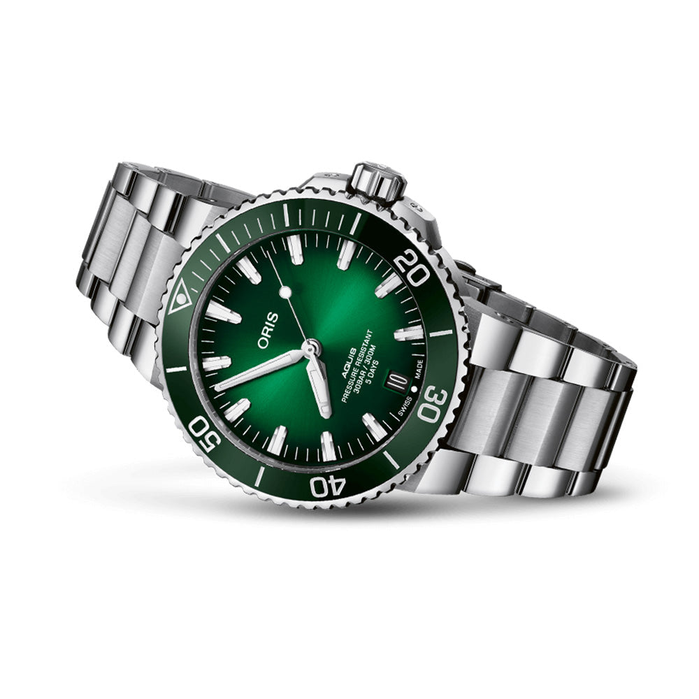Oris Aquis Date Calibre 400 Green 43.5 mm