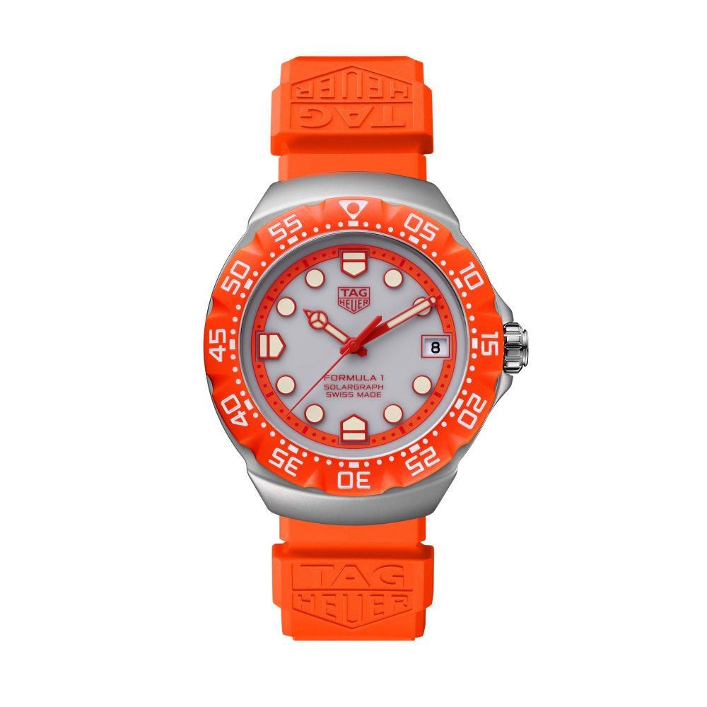 TAG Heuer Formula 1 Solargraph Orange