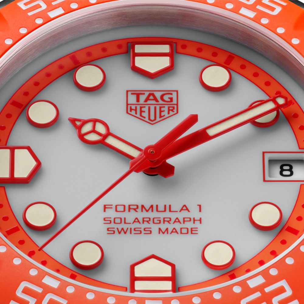 TAG Heuer Formula 1 Solargraph Orange