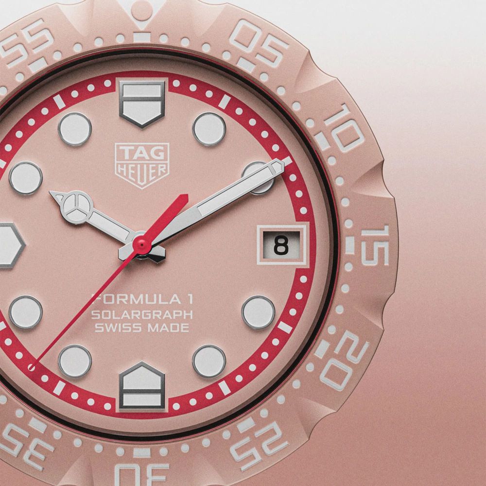 TAG Heuer Formula 1 Solargraph Pink