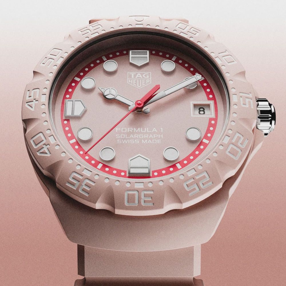 TAG Heuer Formula 1 Solargraph Pink