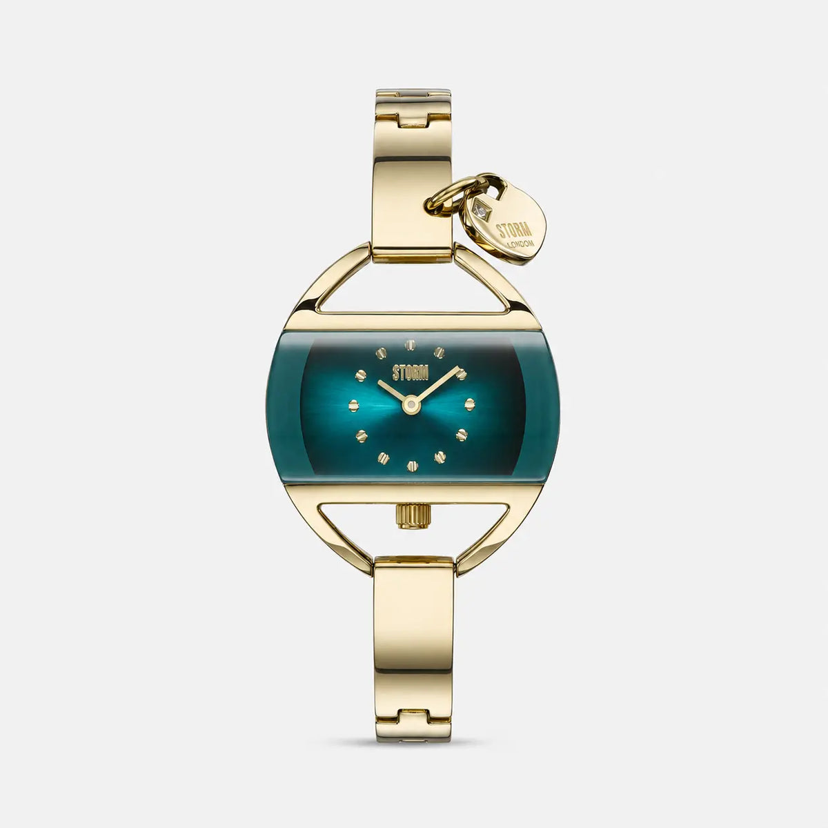 TEMPTRESS CHARM GOLD-TEAL