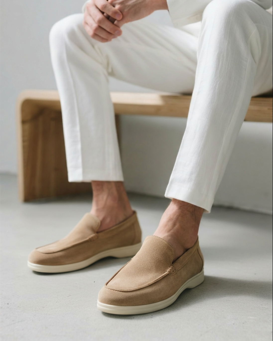 Thamestrade Suede Loafers