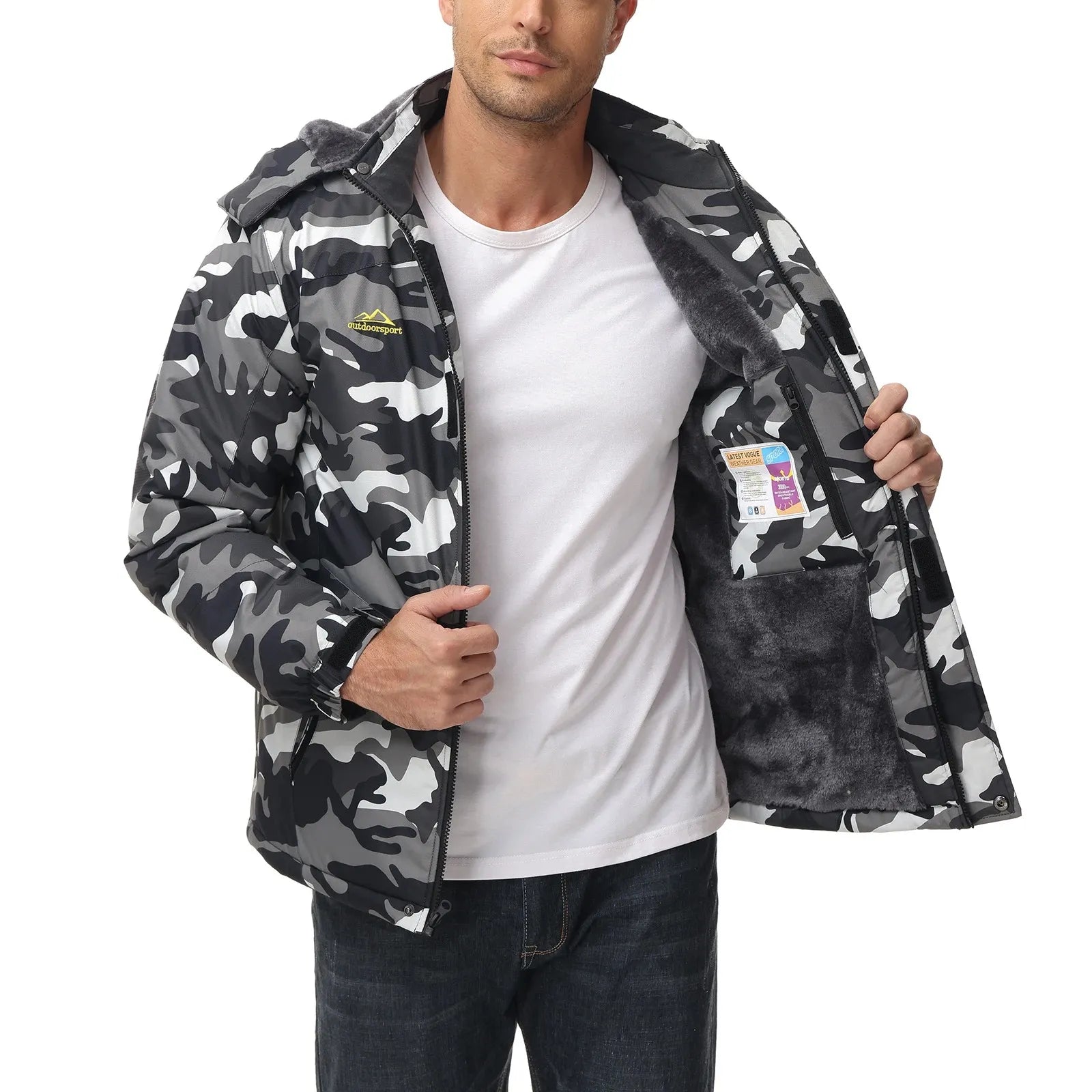 Thamestrade  Ski Jacket – Warm, Waterproof, and Windproof