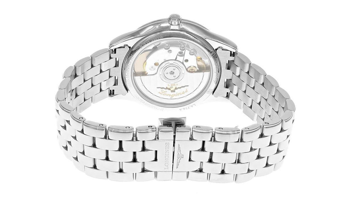 LONGINES Flagship Automatic Stainless Steel 35 mm White Diamond Dial Women's Watch