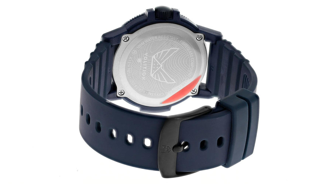 LUMINOX Leatherback Sea Turtle Giant X Volition 44 mm Blue Dial Rubber Men's Watch