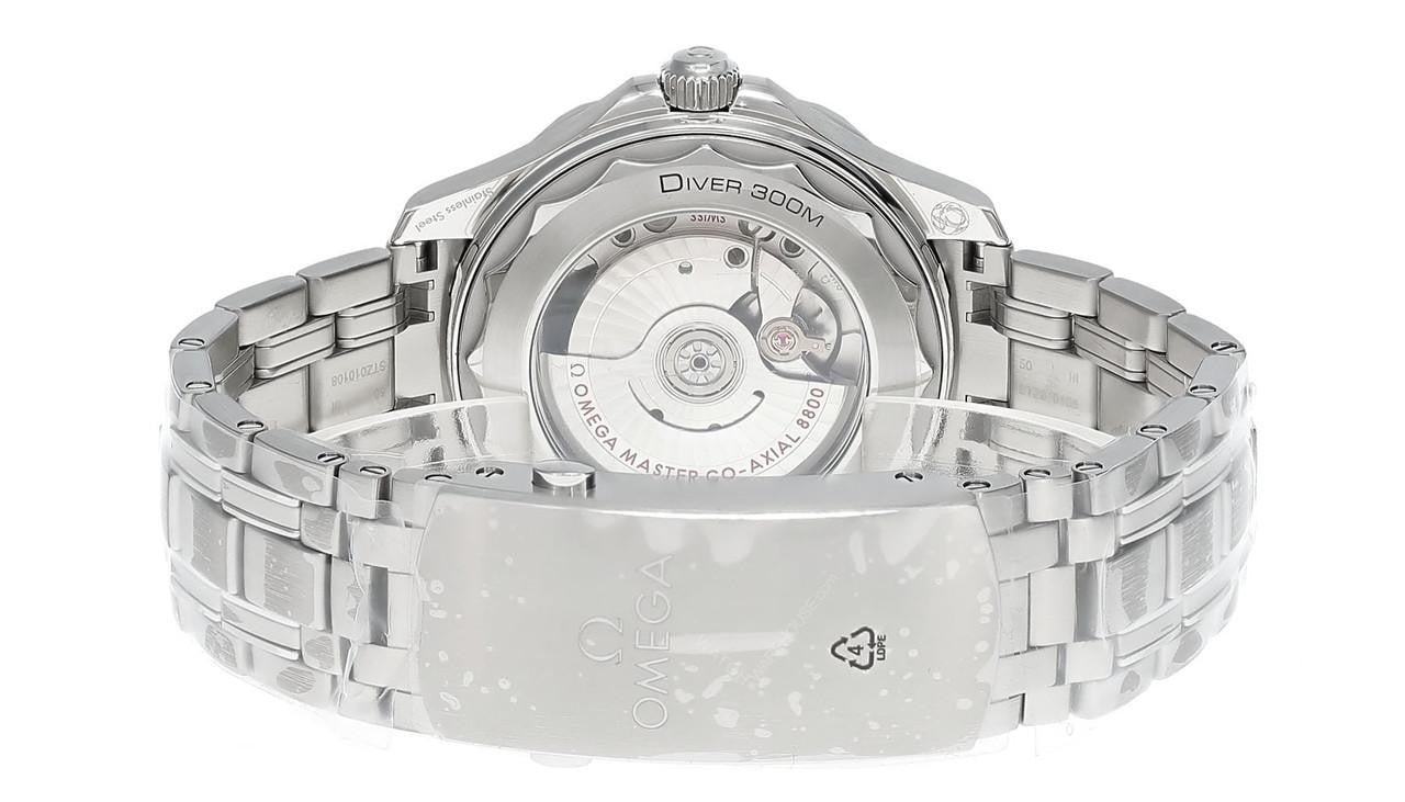 OMEGA Seamaster Automatic Stainless Steel 42 mm Black Dial Men's Watch