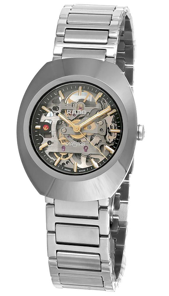 RADO DiaStar Original Automatic Stainless Steel 38 mm Skeleton Dial Men's Watch